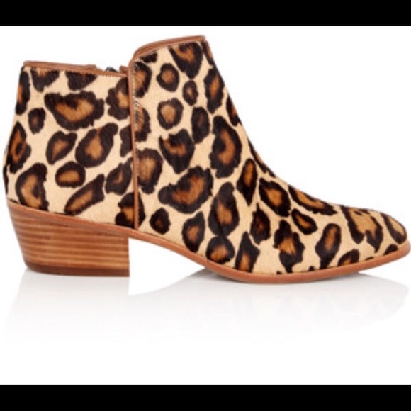 sam edelman petty leopard booties